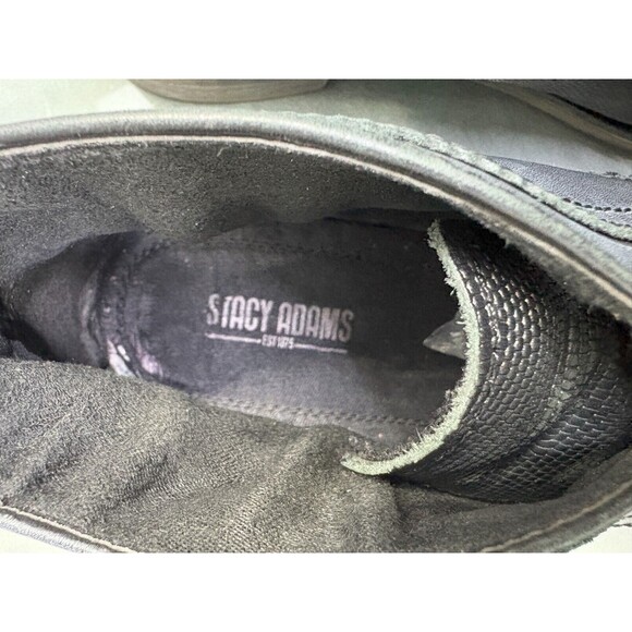 Stacy Adams Men\'s Cap Toe Chukka Boots Size 10 D Leather Black main image 7